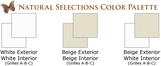NH Vintage Window Series Natural Selections Color Palette Vinyl Replacement &amp; New Construction Windows